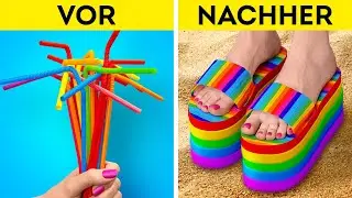Erstaunliche Regenbogenbasteleien 🌈 und Schulbasteleien für das tägliche Leben