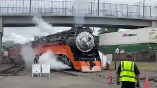 Southern Pacific Daylight #4449 Steamed up for a Private Event