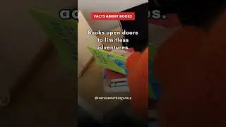 Books open doors to limitless adventures... #shorts