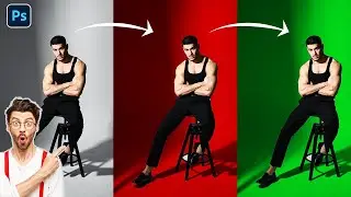 Change background color in photoshop | Short Photoshop Tutorial #shorts #photoshop_tutorial