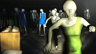 The Mannequins Get QUIRKY at Night at this Department Store..