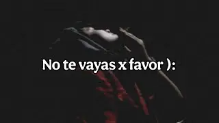 Roma en Chernobyl - No te vayas x favor |Letra|
