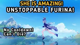 The Real Hydro Archon, Furina Can Walk on Water wiht no Cooldown And She Can't Die From Falling?