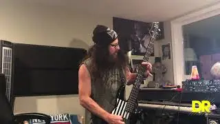 John JD Deservio of BLACK LABEL SOCIETY kicks off the INFINTE ROCK BASS LINE by DR STRINGS