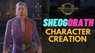 ESO Character Creation | Sheogorath [Male Breton Face and Body Sliders]