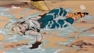 Cell Escupe a Androide 18 (Warner Bros) Dragon Ball Z Kai Español Latino