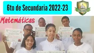 Serie Final de Competencias Internas de 6to de Secundaria.