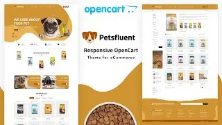 Petsfluent - Responsive OpenCart Theme for eCommerce - installation