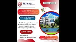 KCET  M S Ramaiah Institute Of Technology, Bangalore Expected Cutoff Rank 2025 