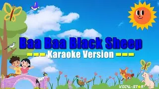 Baa Baa Black Sheep Karaoke | Nursery Rhymes Karaoke Version
