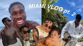 MIAMI VLOG pt. 2 | brunch, beach day, museum