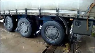 Выгрузка, погрузка. Будни дальнобойщика.