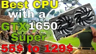 Best CPU to pair with a GTX 1650 Super 👀 Great Budget CPU and GPU Combo
