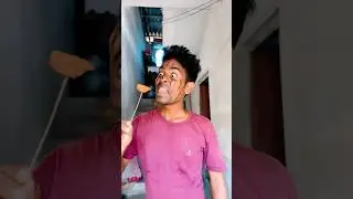 Cậu bé tốt bụng ăn kẹo xiên và cái kết hài hước#shorts#asmr🍡😛