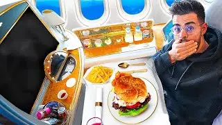 Eating in First Class! (Shocking)