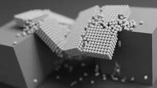 Blender Molecular 900 Substeps