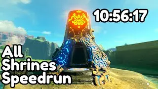 Breath of the Wild ALL SHRINES SPEEDRUN (