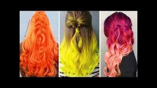 15 Easy Hairstyles for Long Hair - DIY Hairstyles & Color Transformation 2017