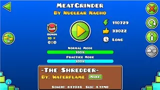 MeatGinder [Demon] By Nuclear Nacho | Geometry Dash 2.0