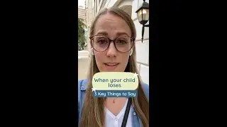 3 WAYS to help your child with losing or failure 😞