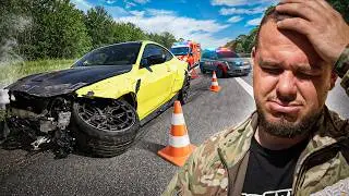 Mon crash en M4 à 130km/h (tout est filmé)