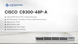 Cisco Catalyst 9300 Series C9300-48P-A Display (On sales)