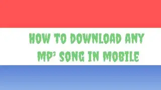 How to download mp³ song | Download kare mp³ song in mobile free|audio song download kaise kare|