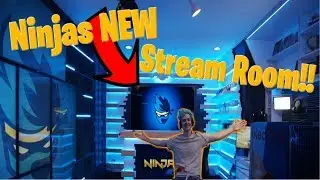 ROOMTOUR of Ninjas STREAM ROOM! (+Fortnite Battle Royale Highlights)