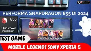 TEST GAME MOBILE LEGENDS SONY XPERIA 5 / XPERIA 5 TEST MOBILE LEGENDS / GRAFIS ULTRA RATA KANAN