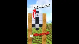 How make Elevator #shorts  #minecraft #minecraftbuilding #challenge   #minecraftchallenge