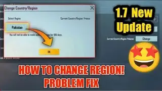 PUBG region change option not showing | How to change region in PUBG New update 2021