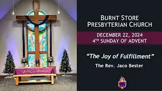 BSPC Traditional Service 8:30AM 12/22/24