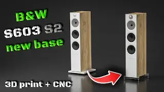 B&W S603 S2 upgraded base