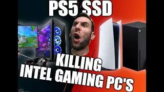 PS5 SSD vs PC,  can Intel SURVIVE the next gen consoles?