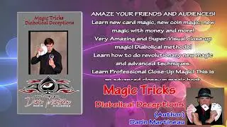 Diabolical Deceptions Magic Book by Darin Martineau