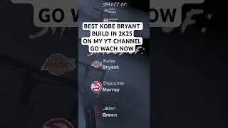 best Kobe Bryant build in 2k25