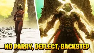 Radahn, Consort of Miquella WORLD FIRST NO HIT RL1 NO PARRY, BACKSTEP, ASHES OF WAR, STATUS, MAGIC