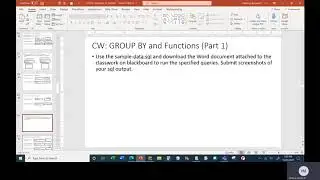 Database   Part 5   Class 2   Part 2   Sum and Average Functions