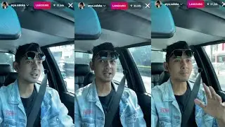 Live IG Arya Saloka terbaru