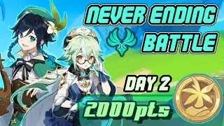 700 ELEMENTAL MASTERY? Never-Ending Battle | DAY 2