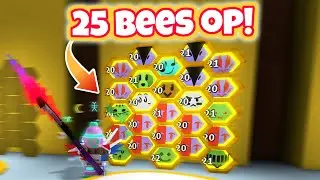 The BEST Bee Swarm Hive, but I only have 25 BEES!