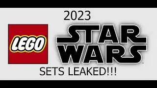 2023 LEGO STAR WARS SET LIST LEAKED!!!