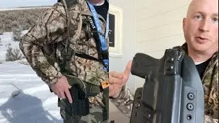 Hunt Ready Holster OWB Hybrid Pro Series Review for Hunters