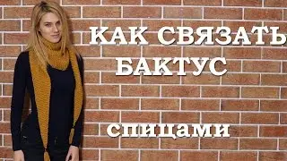 Как связать бактус. Бактус спицами