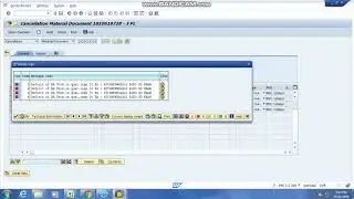 How to cancel Material Document in SAP through MIGO