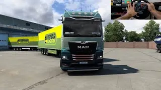 Växjö to Gothenburg, Sweden - Salmon Fillet Delivery - #POVStyle #ChestCam | ETS 2 | Logitech G29