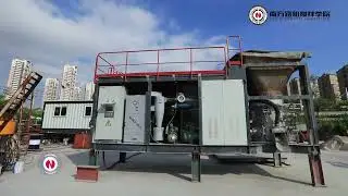 Granulation of residual mud