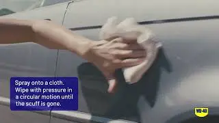 How To Restore A Paint Scuffed Car with WD-40® Multi-Use Product