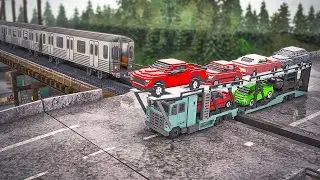Car Transporter Truck Crashes | Teardown