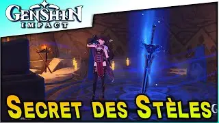 #GenshinImpact • Les 8 Stèles & L'épée Tombe-Neige en Argétoile ►【Genshin Impact】